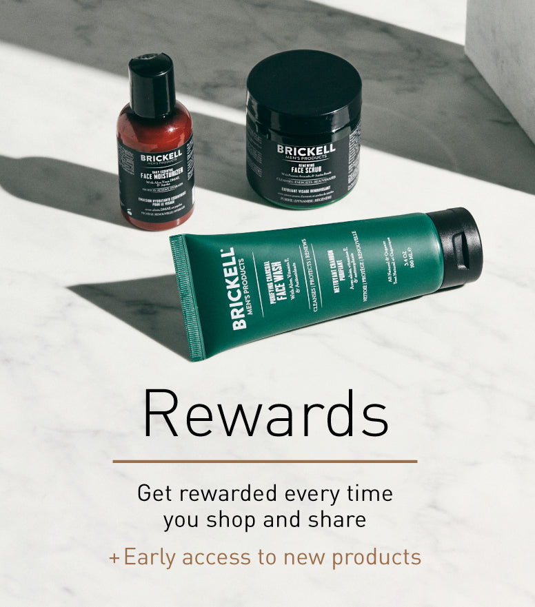 Brickell Rewards Program – Brickell Men's Products® AUSTRALIA