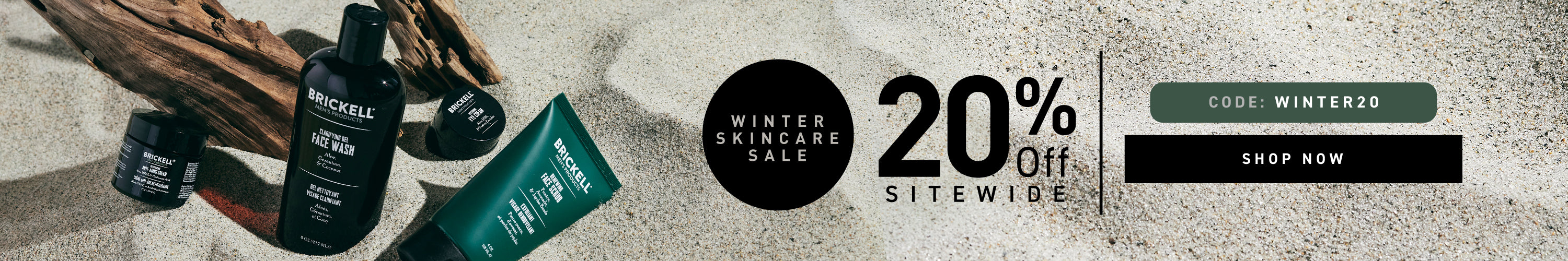 Limited Time Offer: 20% off Sitewide. Code: WINTER20. Shop Now.