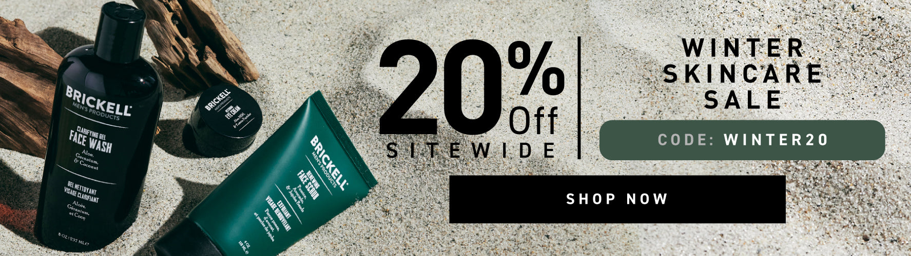 Limited Time Offer: 20% off Sitewide. Code: WINTER20. Shop Now.