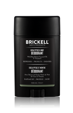 Eucalyptus and Mint Deodorant, Men's Natural Deodorant, Natural Deodorant for Men, Brickell Men's Products