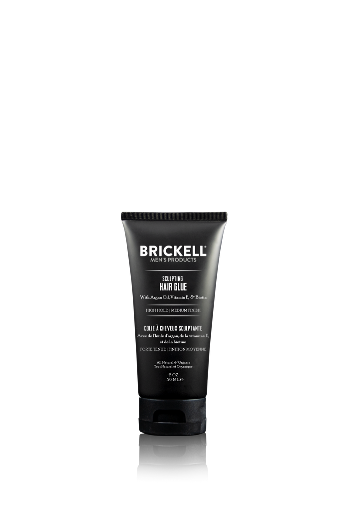 Styling Glue, Strong Hair Gel, Extreme Hold, Natural Hair Product, Brickell Men's Products