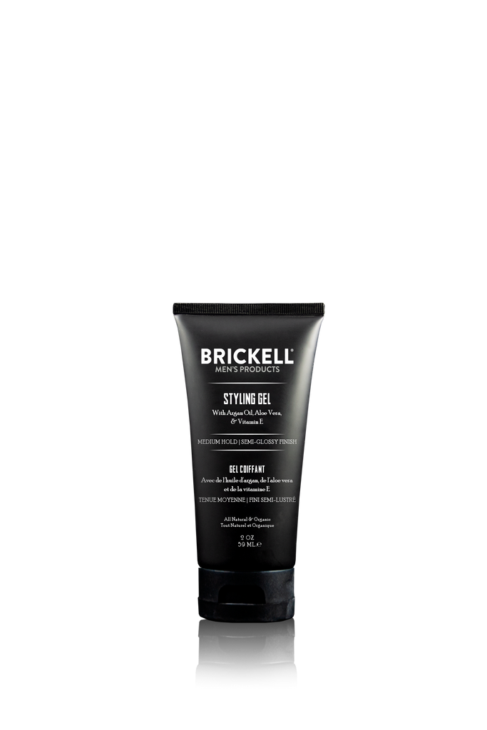 Best Hair Gel for Men, Natural Hair Gel for Men, Brickell Men's Products, Healthy Hair Gel, Sculpting Hair Gel
